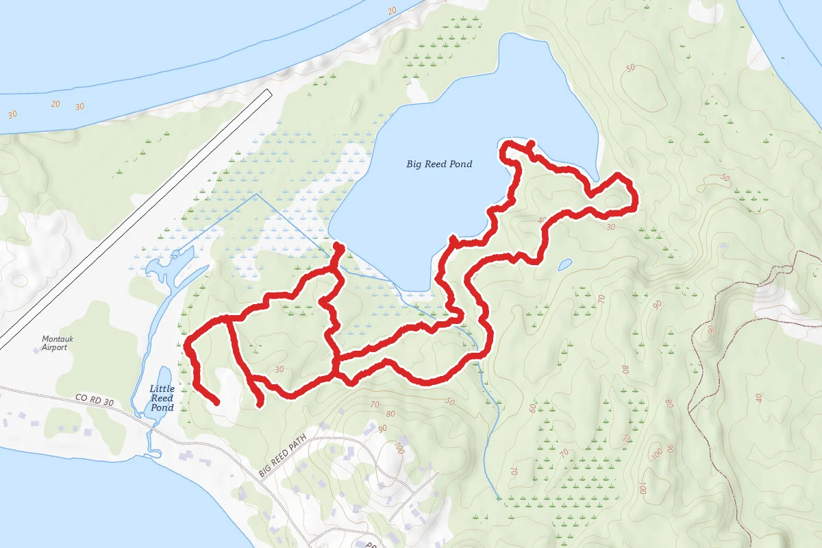 Big Reed Lake Big Loop