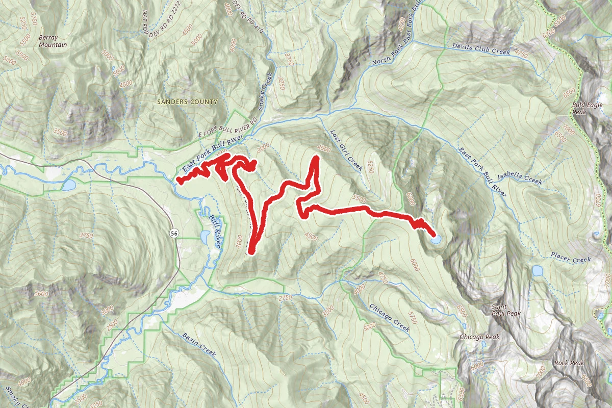Moran Basin Trail