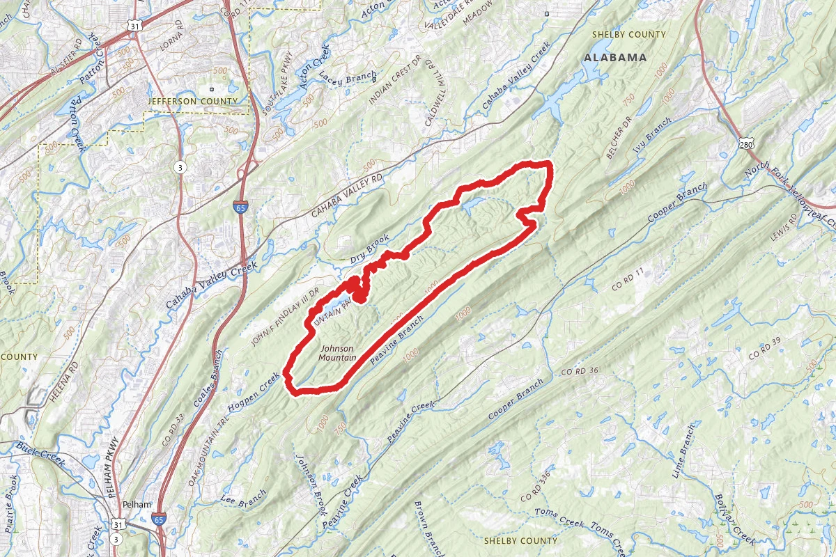 Oak Mountain State Park MTB Loop