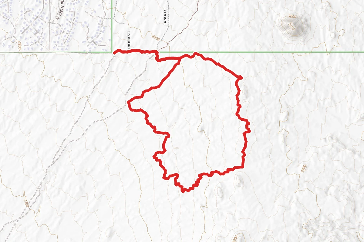 Old Camp, Stagecoach, High Desert, Divide, and Dove Valley Trails Loop
