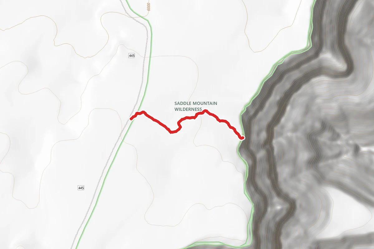 Triple Alcoves Trail