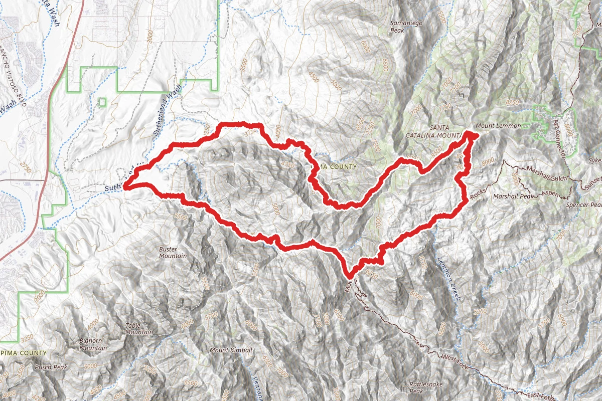 Mount Lemmon Summit Loop