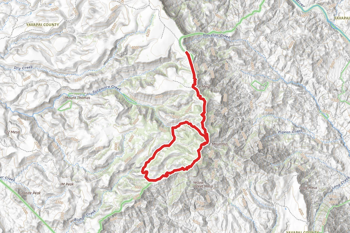 Verde Rim Loop Trail