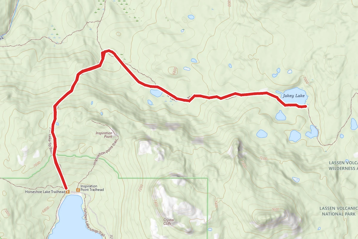 Jakey Lake Trail