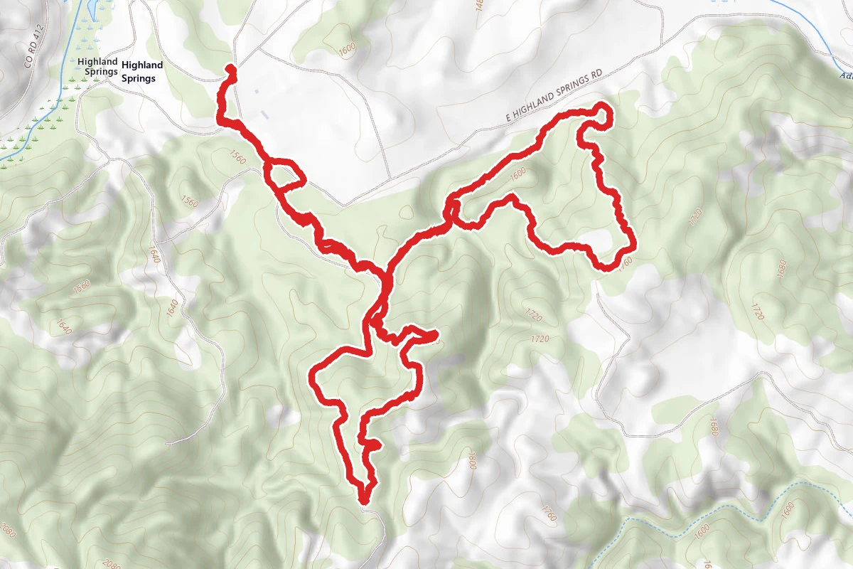 Jackass Trail to Ann’s Trail