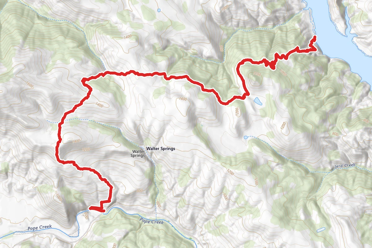 Pope Creek to Putah Creek Trail