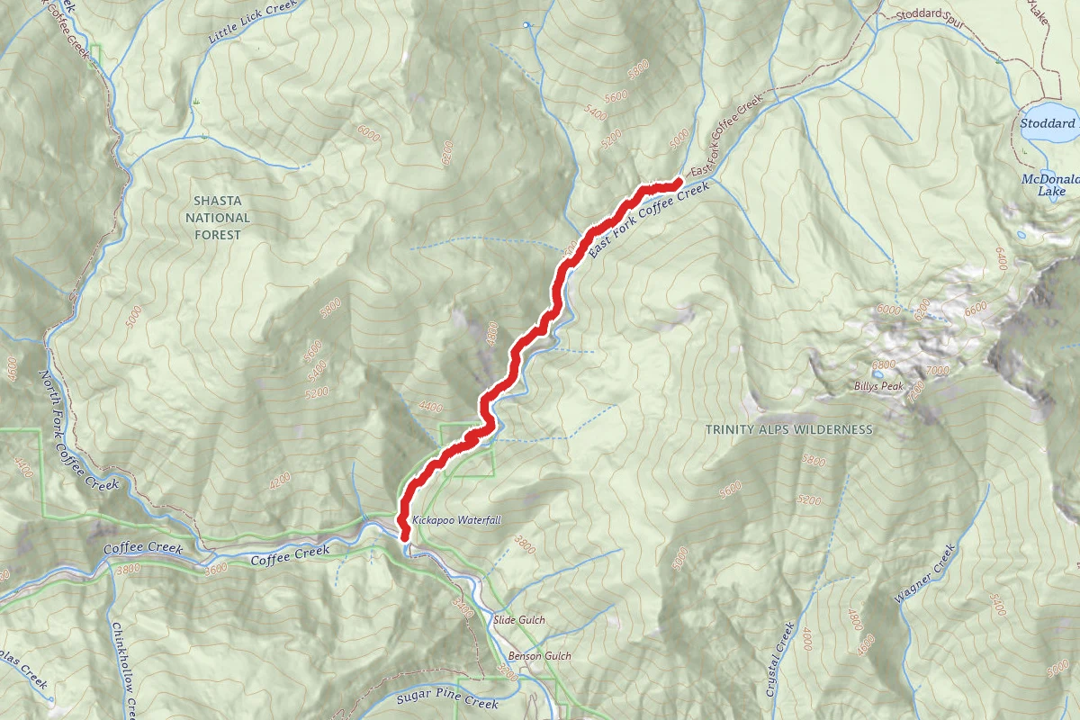East Fork of Coffee Creek