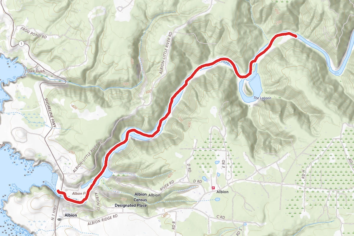Albion River Kayak
