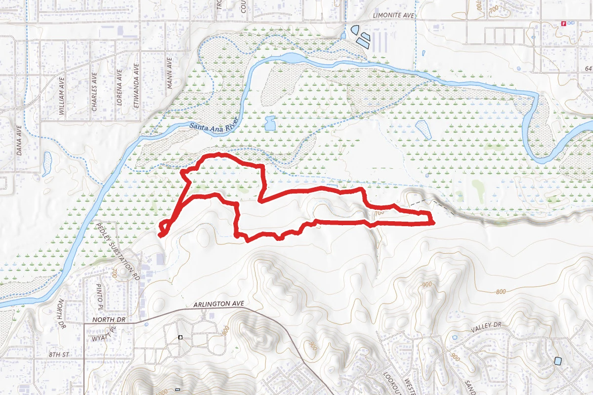 Santa Ana and Chaparral Trail Loop