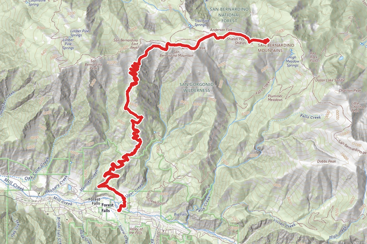 Shields Peak and Alto Diablo via Momyer Trail