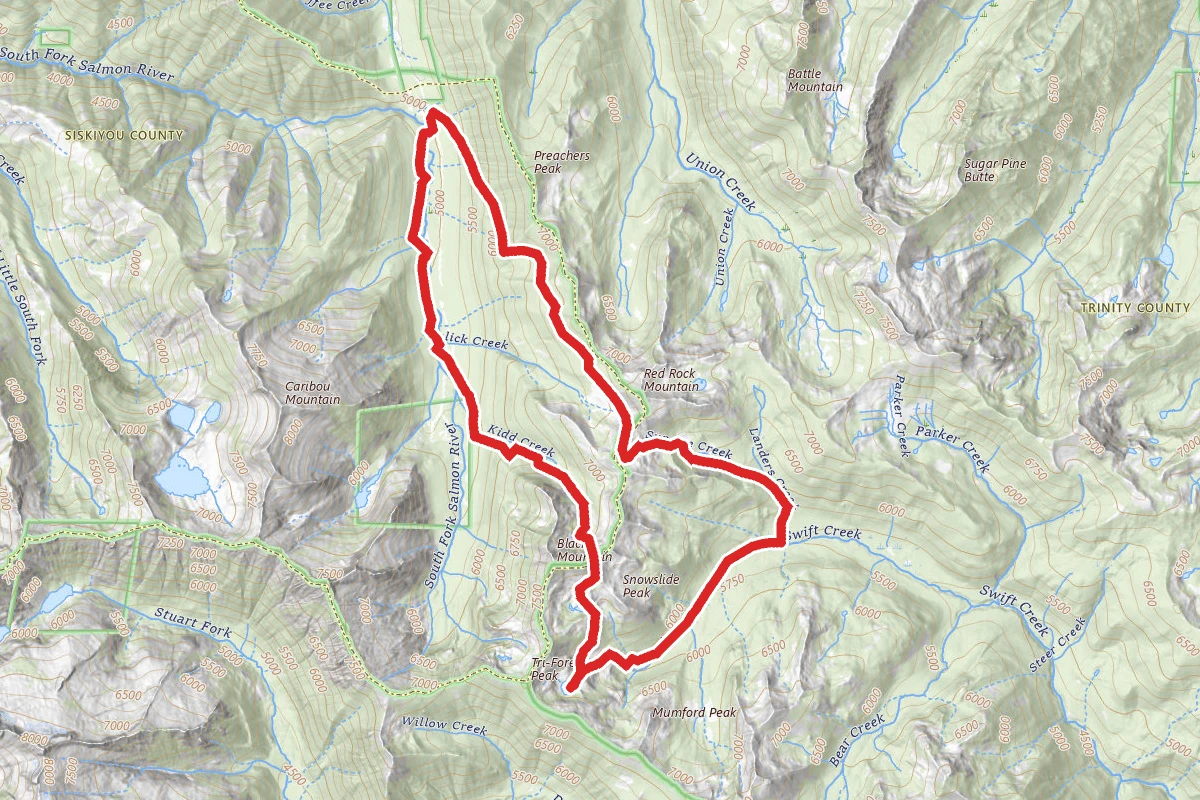 Ward Lake Loop Trail