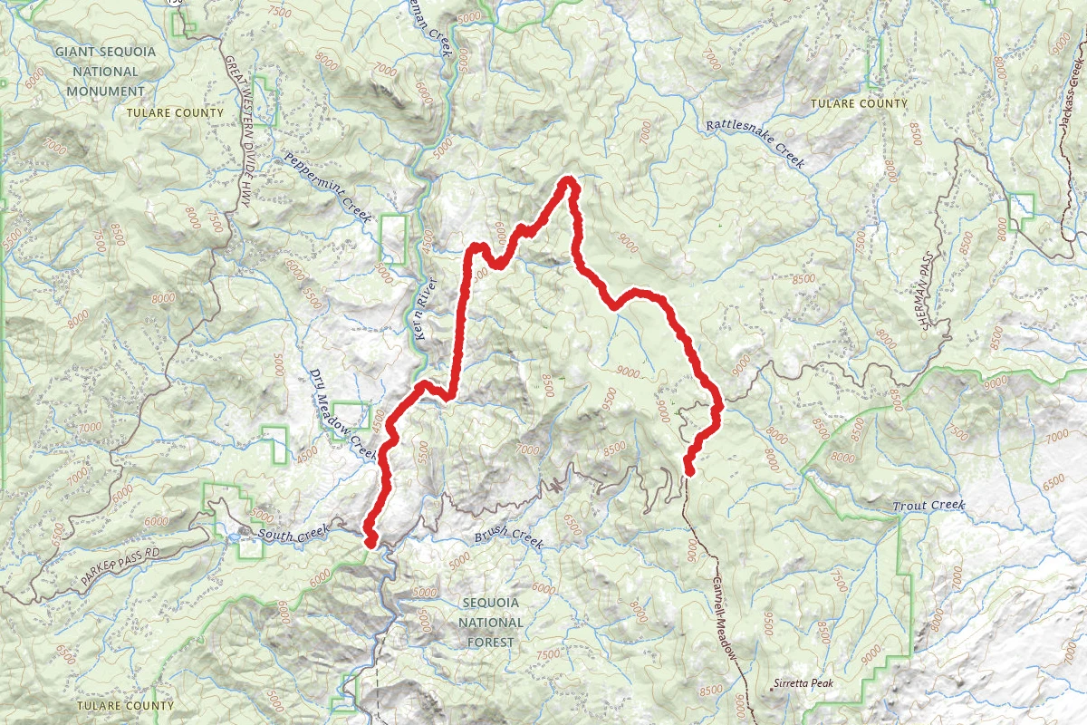 Cedar Canyon - River Trail