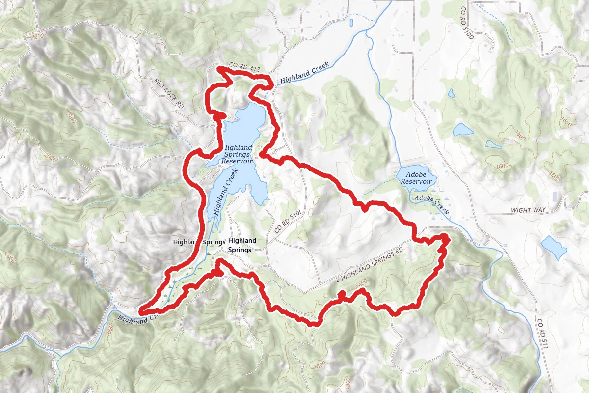 Lake Trail to Anne’s Trail