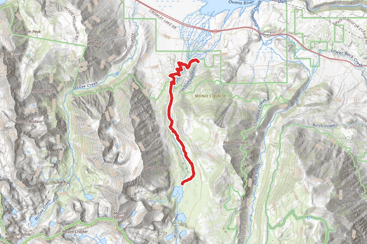 McGee to Davis Lake