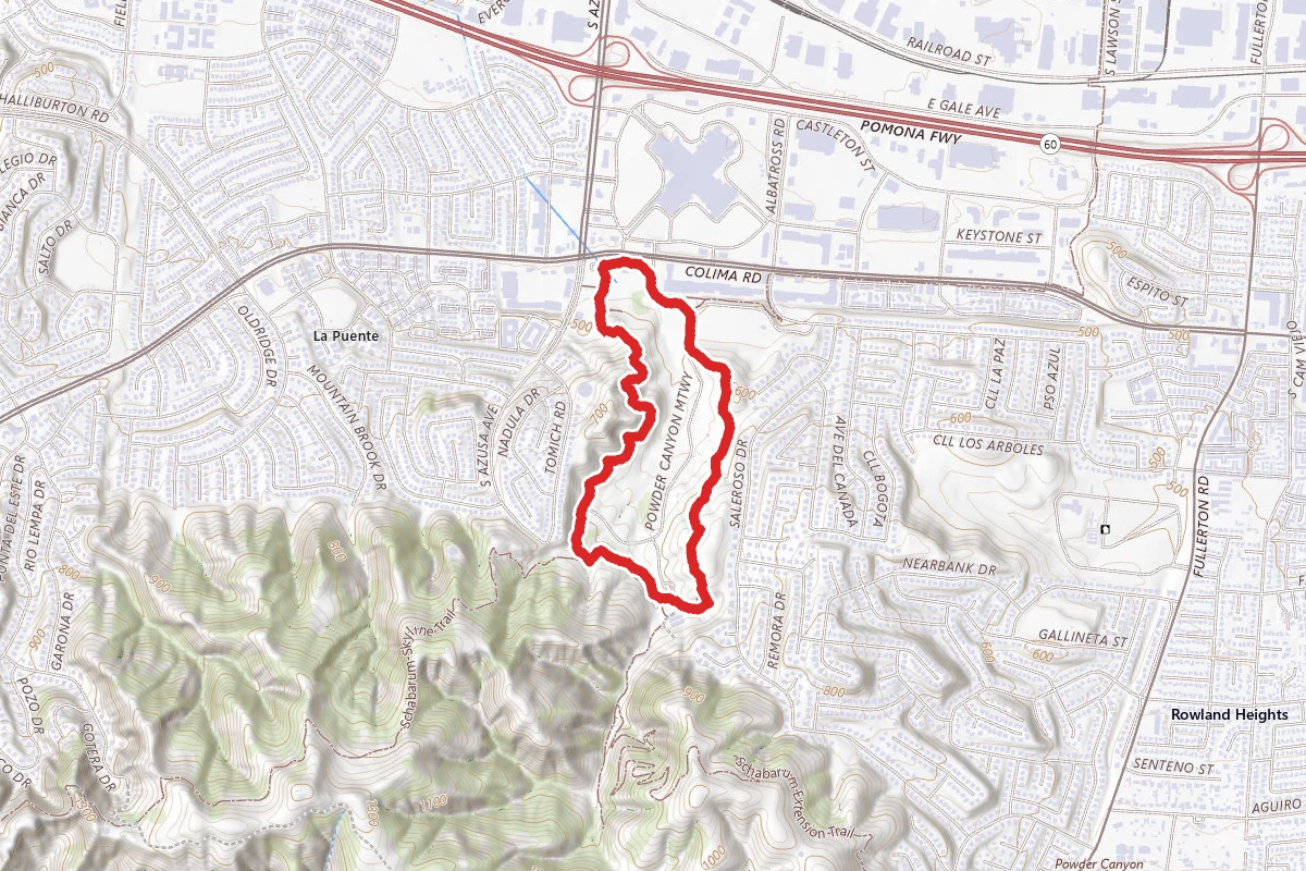 Schabarum Trail Loop