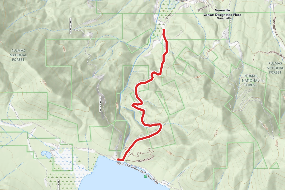 Round Valley Dam Trail