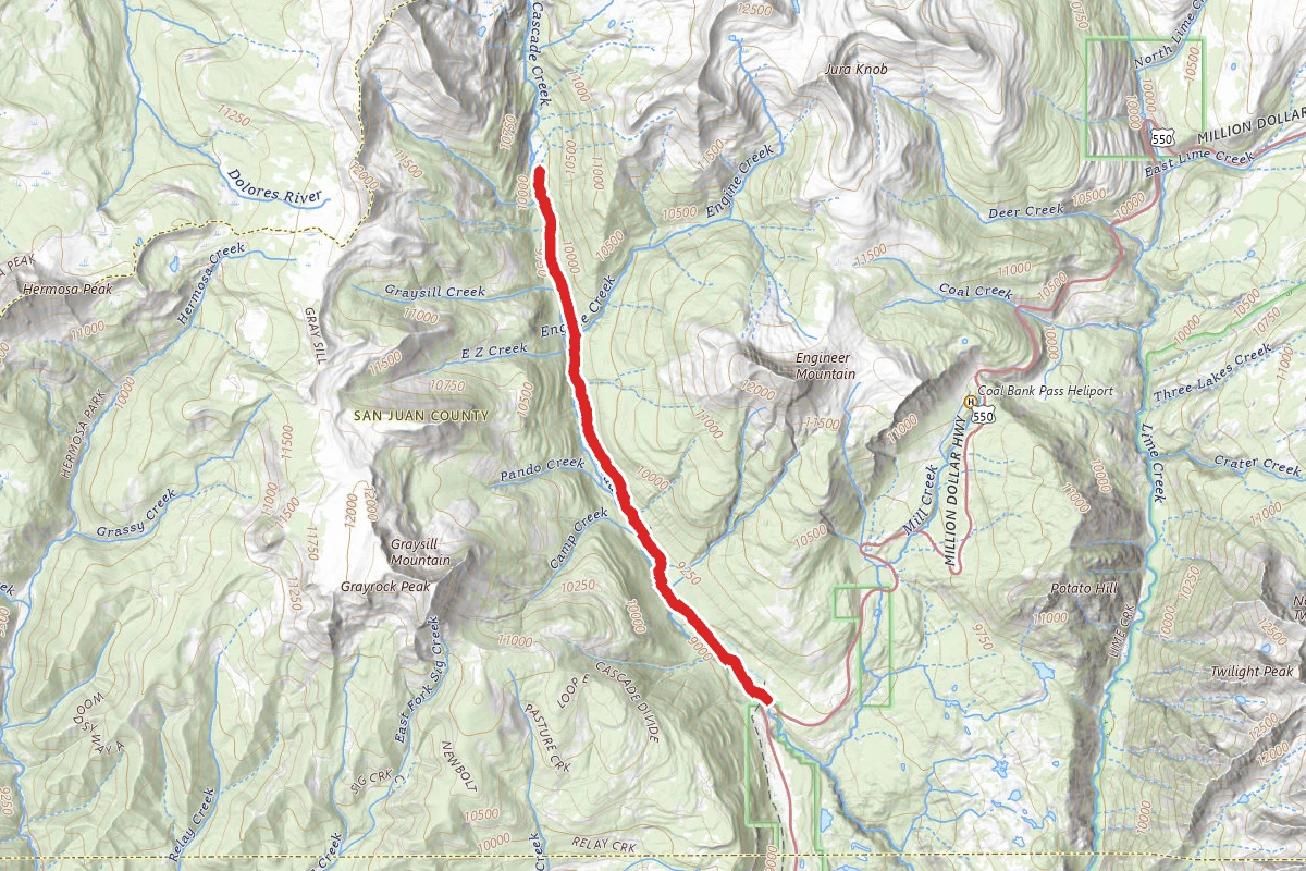 Cascade Creek East Fork