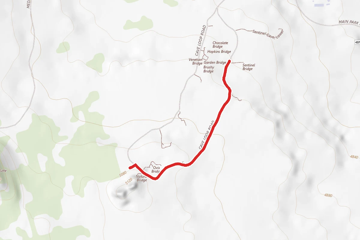 Sunshine Caves and Cave Loop Road