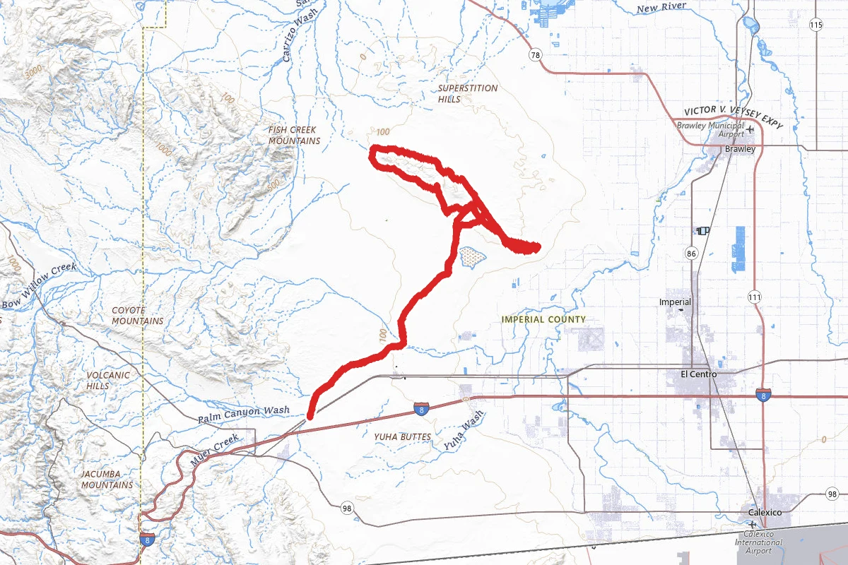 Lazy Lizard to Superstitions OHV Loop