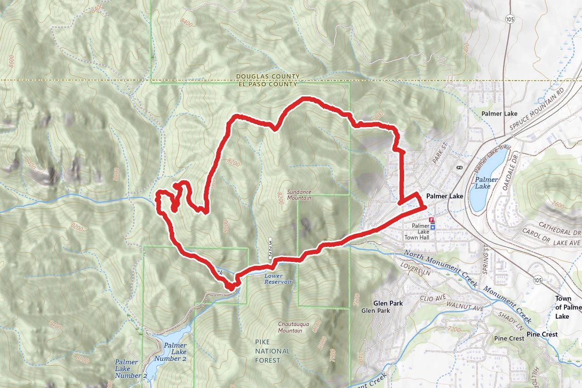 Sundance and Half Man Loop