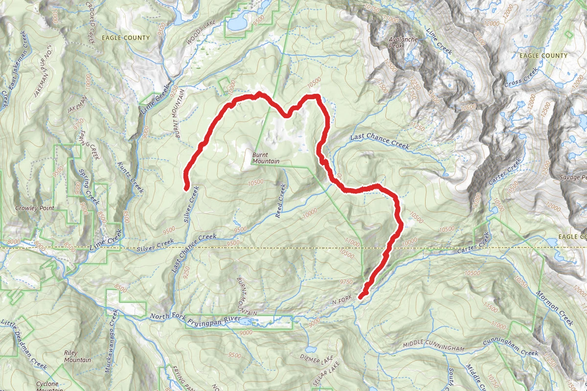 Tellurium Lake Trail