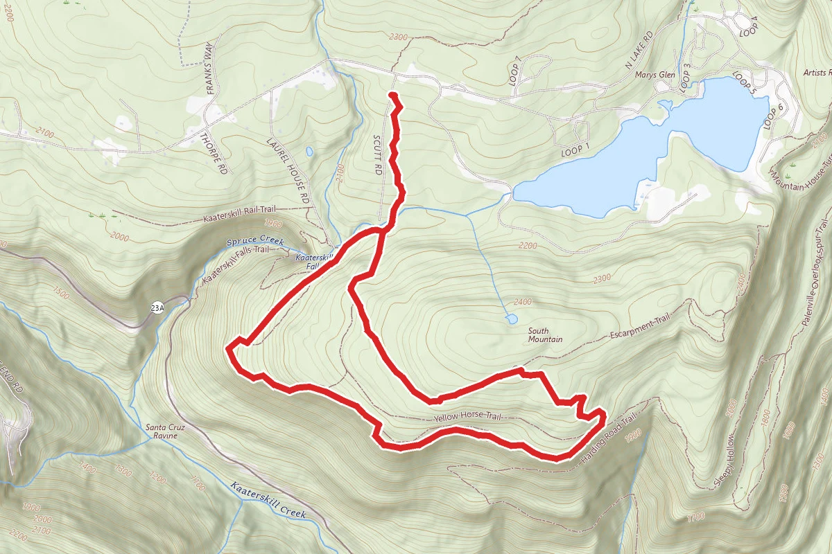 Inspiration Point and Boulder Rock Trail