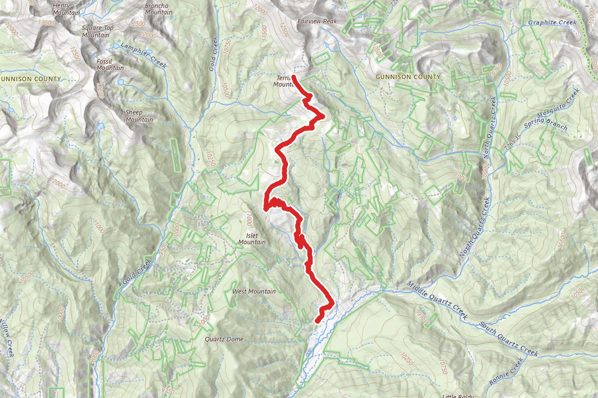 Chicago Park to Terrible Mountain