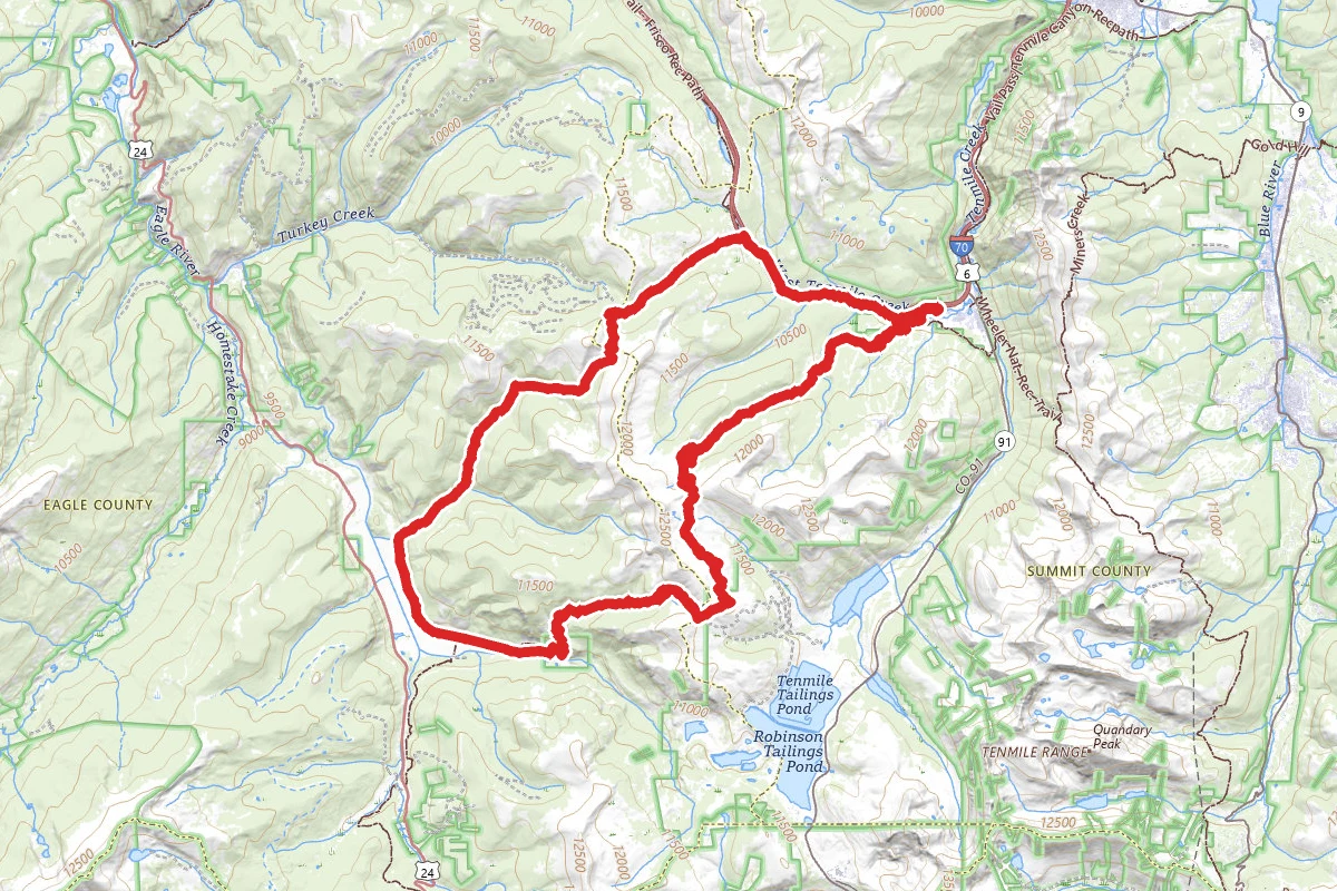 Copper Triangle Loop