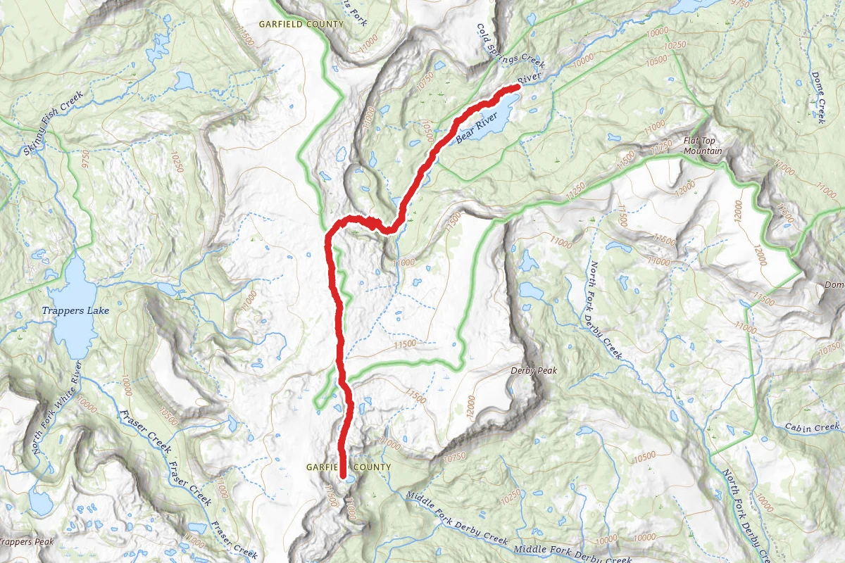 Mosquito Lake and Deer Lake Trail