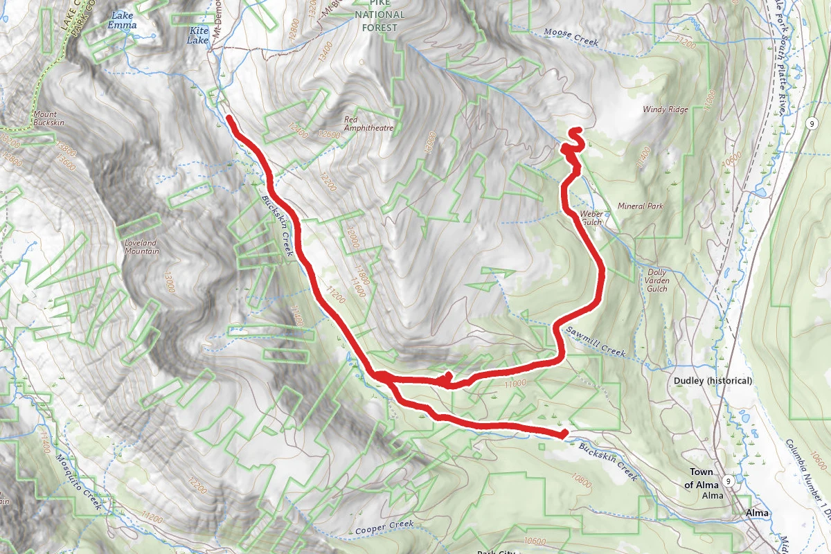 Bristlecone Pines OHV Trail