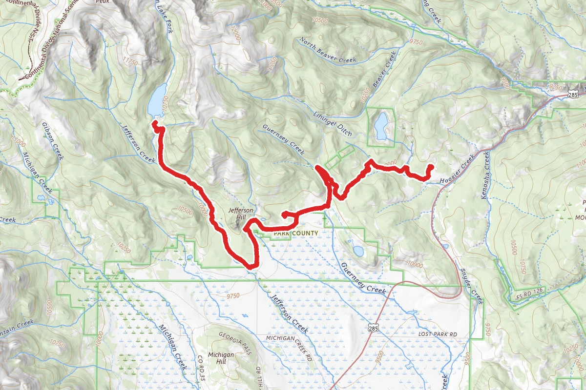 Jefferson Lake OHV Trail