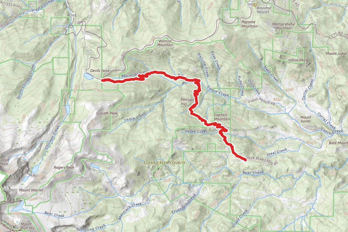 Captain Mountain Trail