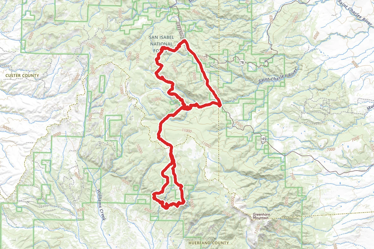 Lake Isabel OHV Loop