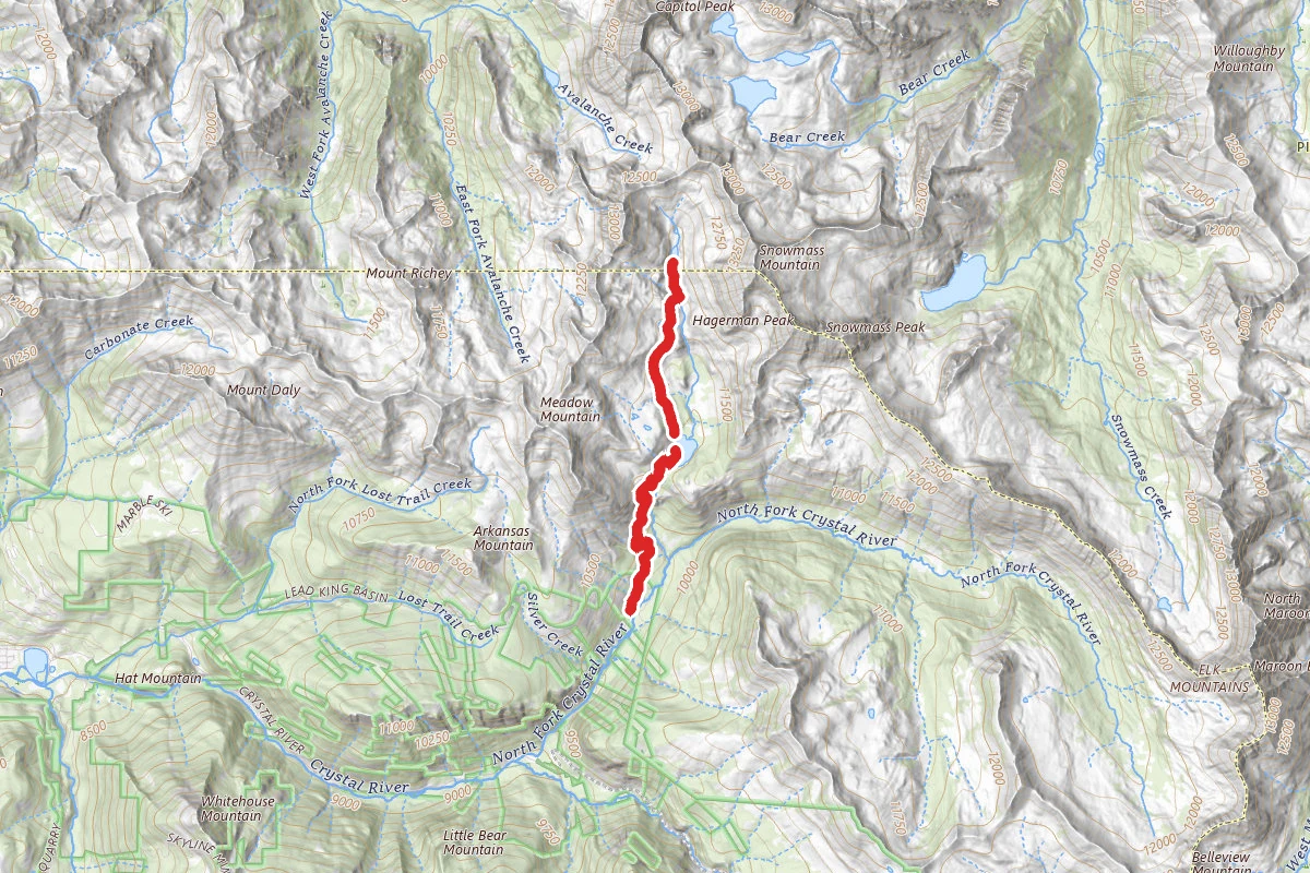 Geneva, Little Gem and Siberia Lakes