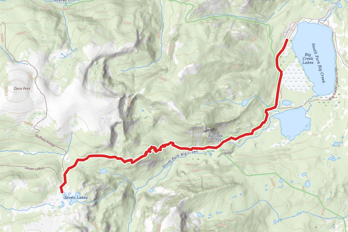 Seven Lakes Trail