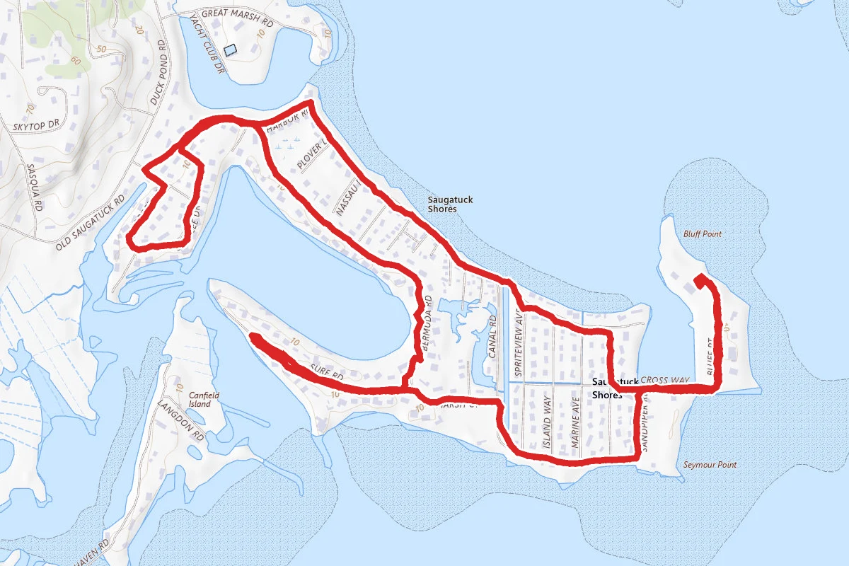 Beach Lagoon Trail