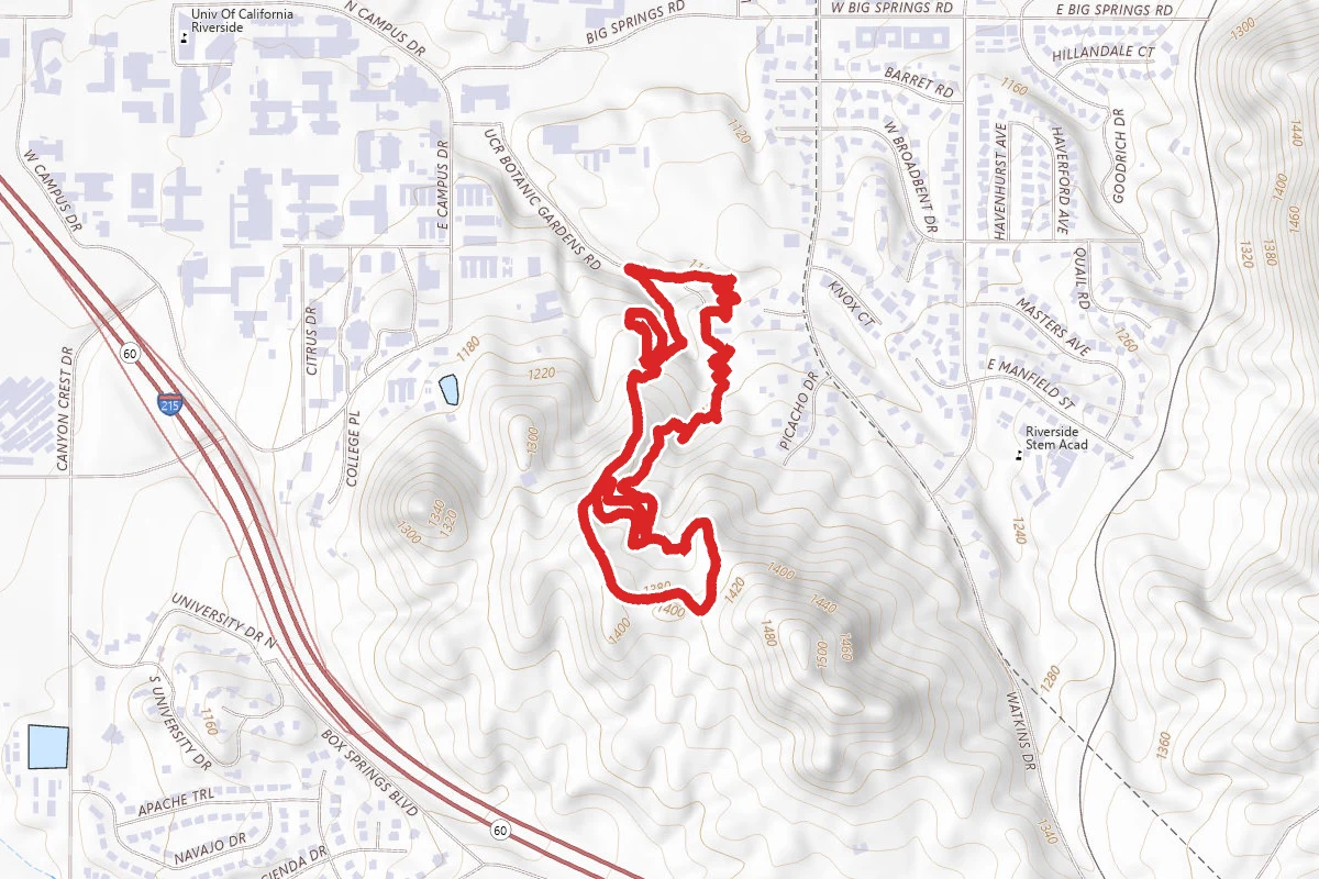 UCR Botanic Gardens Trails
