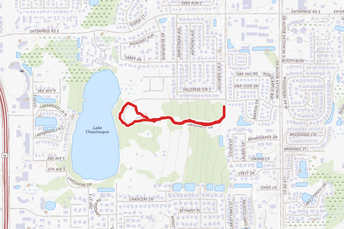 Lake Chautauqua Park Recreation Trail