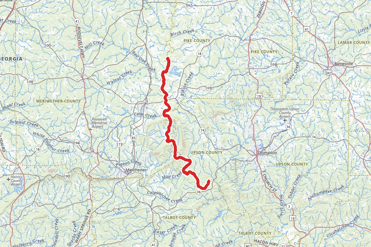 Flint River Route