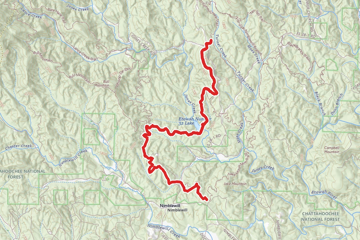 Jones Creek MTB Trail