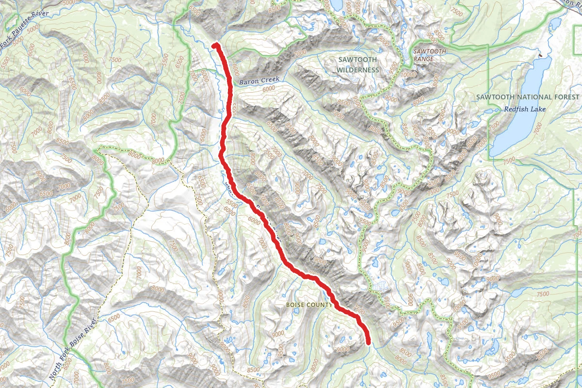 South Fork Payette River Trail #452