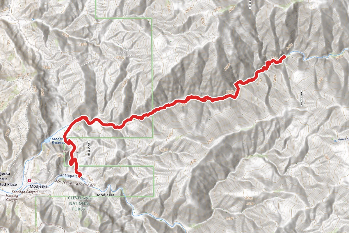 Harding Falls Trail