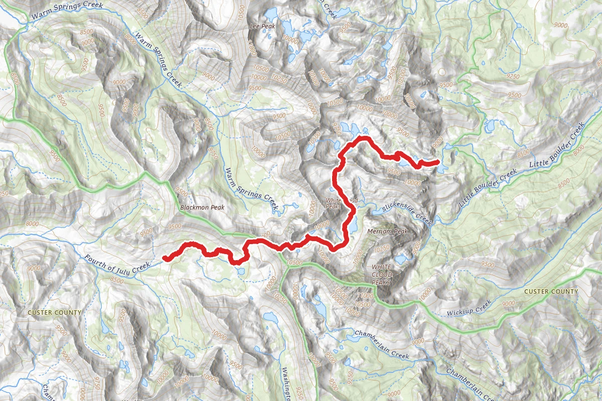 Chain Lakes Basin