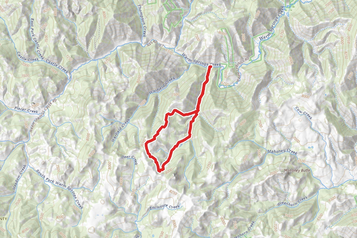 Red Warrior Creek Trail