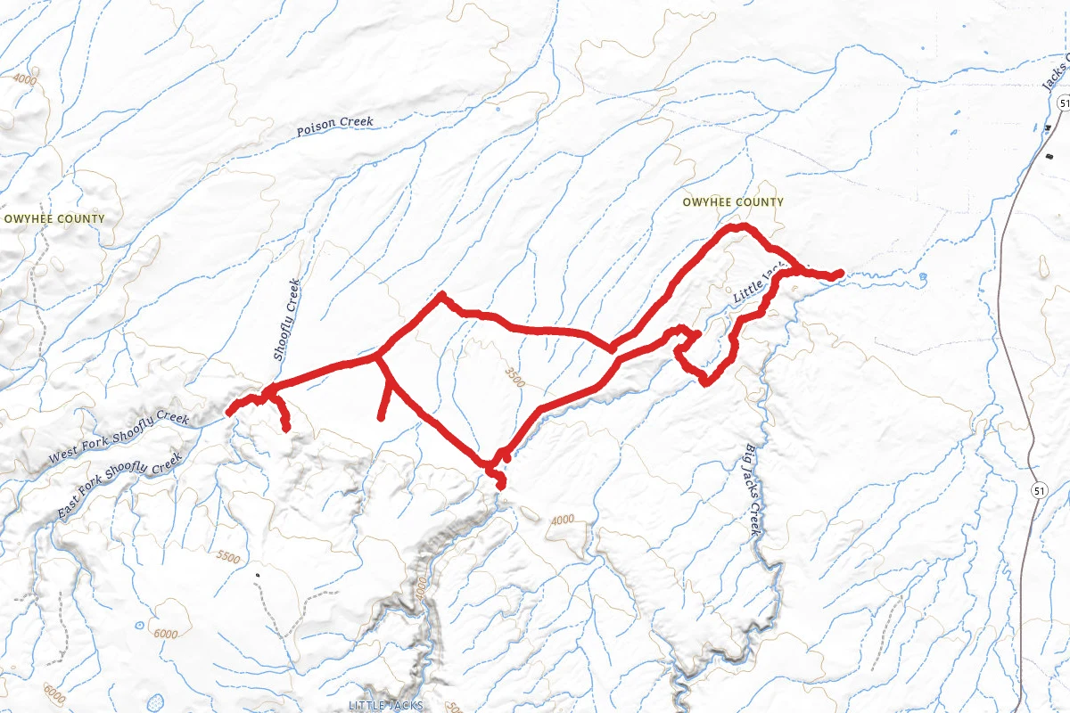 Parker Place OHV Trail