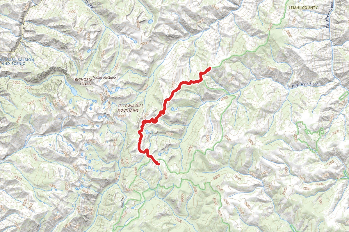 Gant Ridge Trail