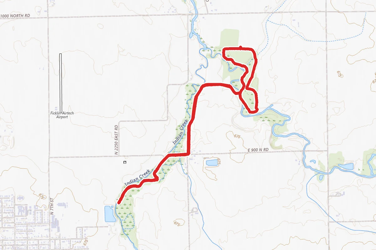 Fugate Woods, Bluestem and James Family Woods Trail