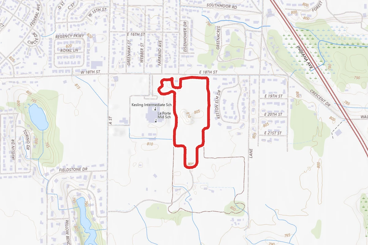 Kesling Park Walking Trail