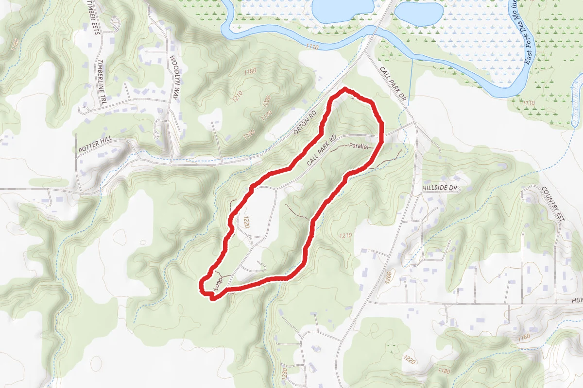 Creek-Woods Trail Loop