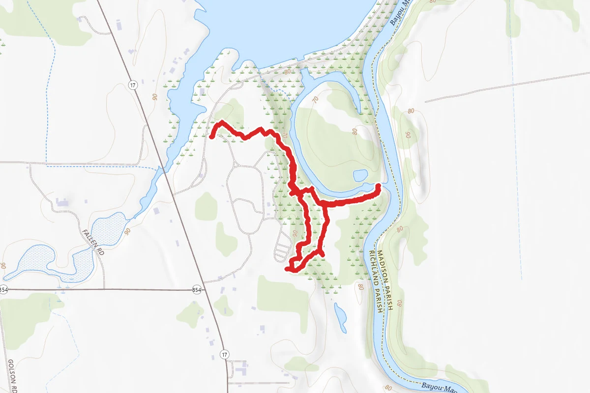 Poverty Point State Park Trail